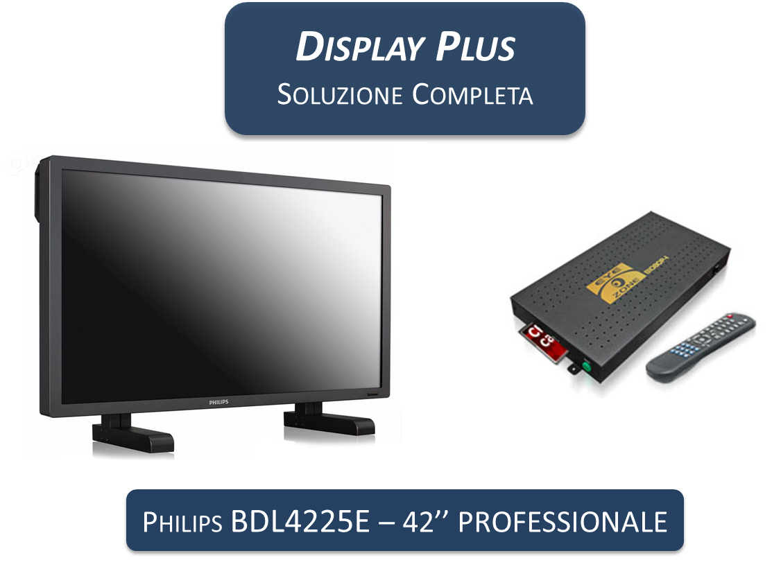 Display Plus Eyezone - Philips 42" PRO